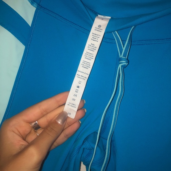 Lululemon MATCHING SET - Blue Colorblock - Picture 11 of 11